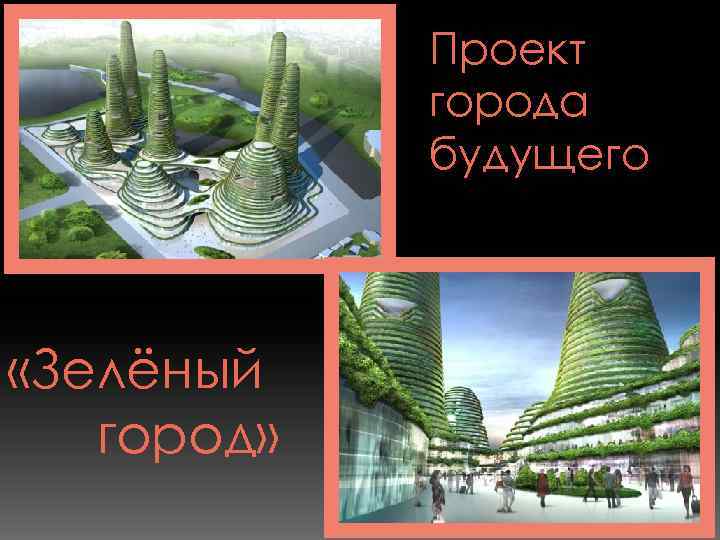 Проект города будущего «Зелёный город» 