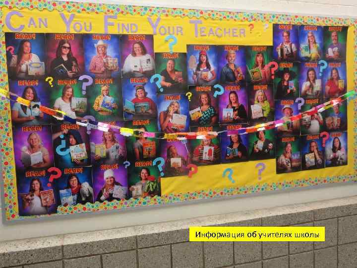  Информация об учителях школы 
