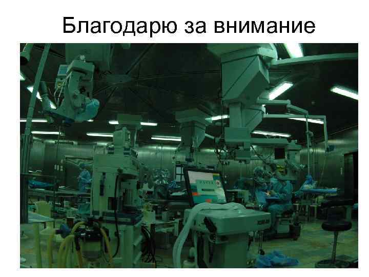 Благодарю за внимание 
