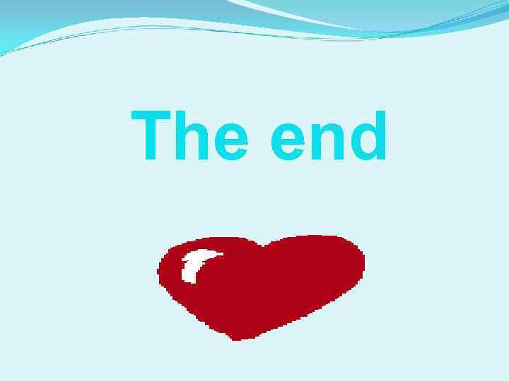 The end 