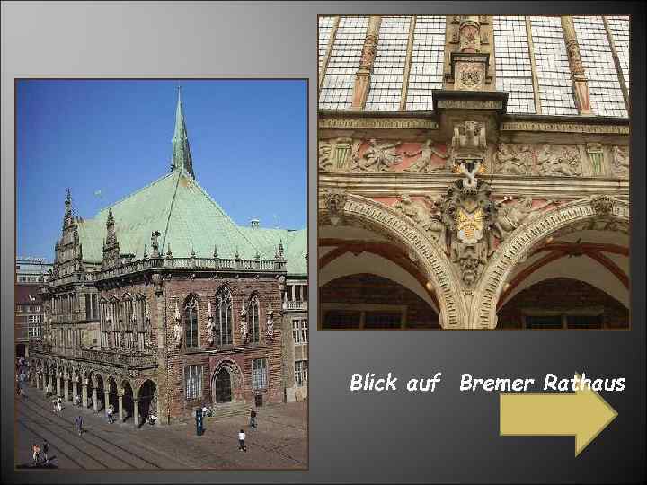 Blick auf Bremer Rathaus 