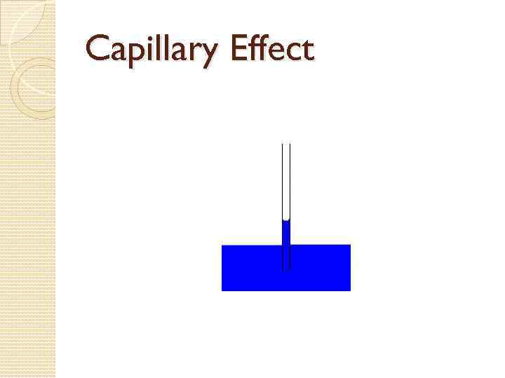 Capillary Effect 