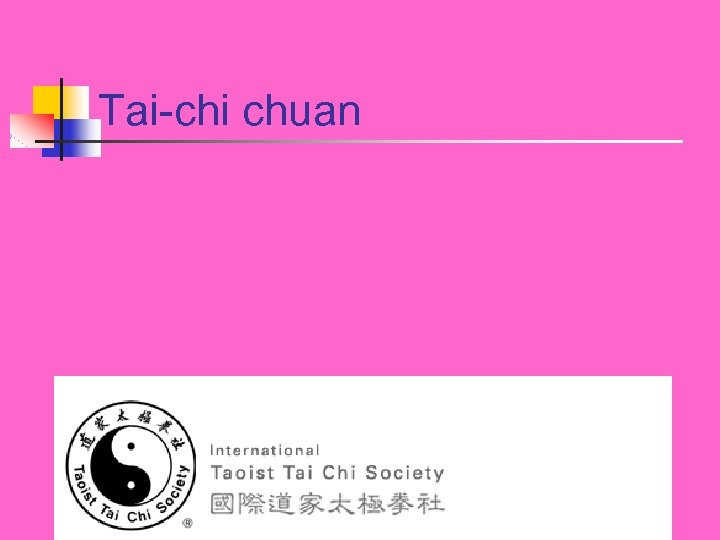 Tai-chi chuan 