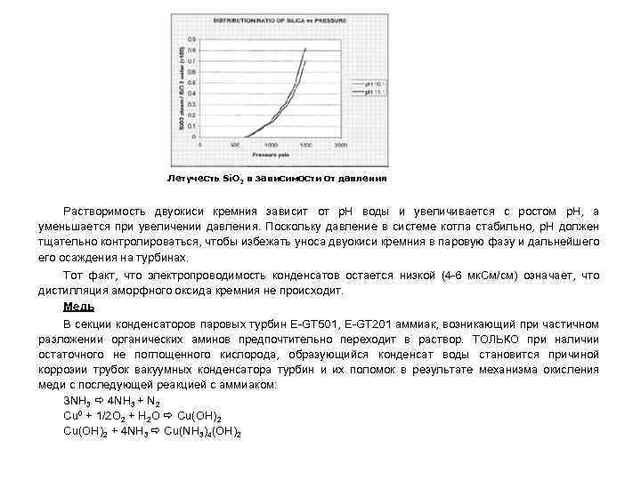 Летучесть Si. O 2 в зависимости от давления Растворимость двуокиси кремния зависит от р.