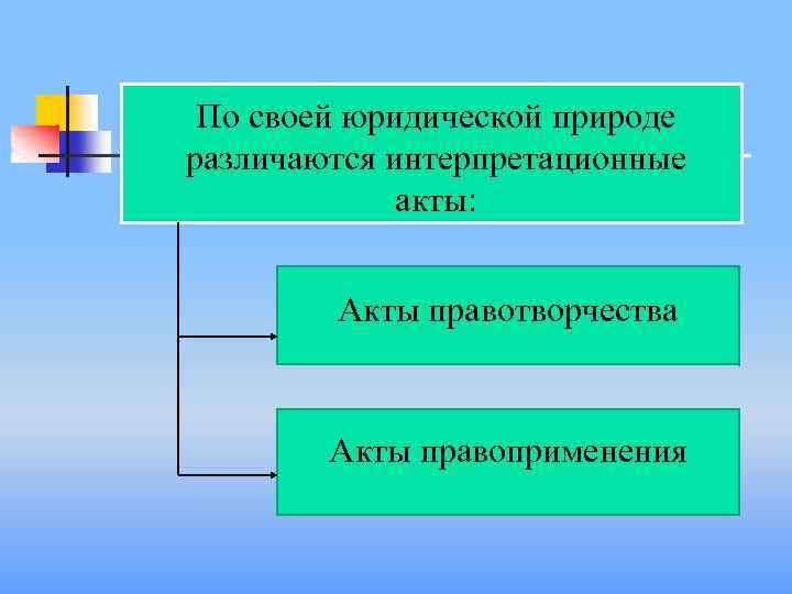 Проект интерпретационного акта пример