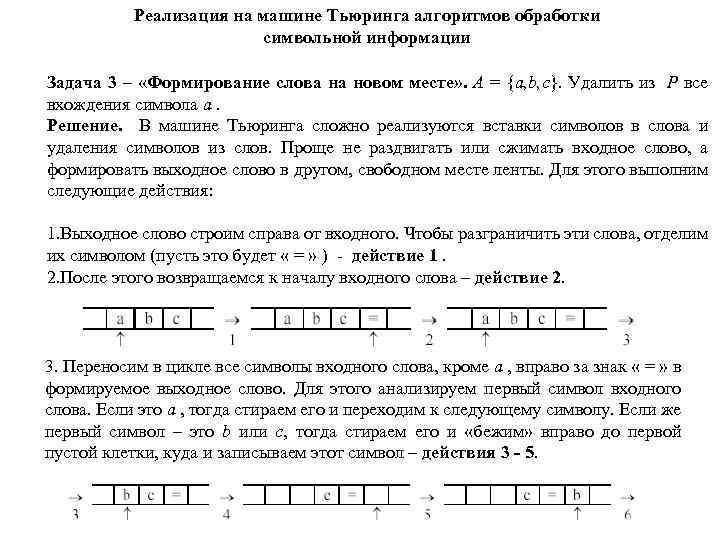 Машина тьюринга определяется следующей функциональной схемой