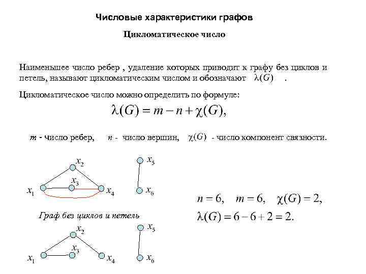 Свойства графов