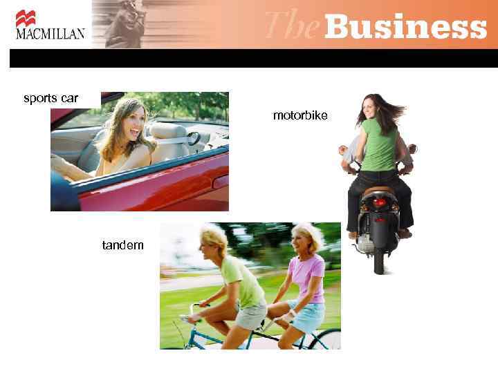 sports car motorbike tandem 