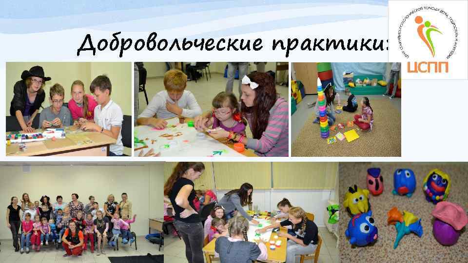 Добровольческие практики: 