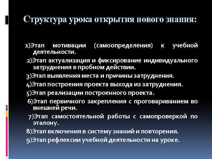 Этап открытие нового знания цель этапа. Структура урока открытия новых знаний. Урок открытия нового знания. Открытие новых знаний этапы. Деятельностная цель урока открытия нового знания.