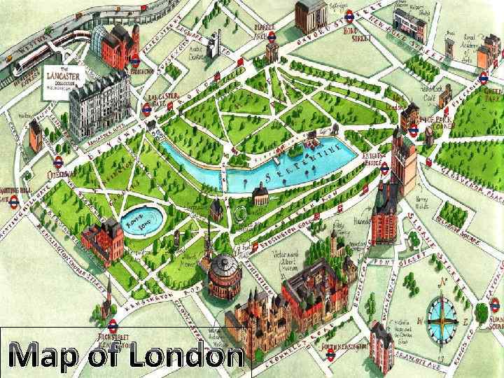 Map of London 