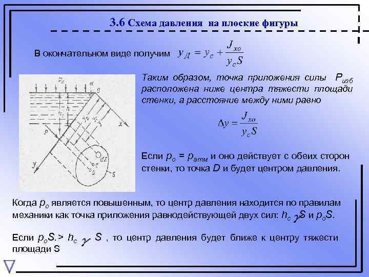 Дифференциальное уравнение гидростатики