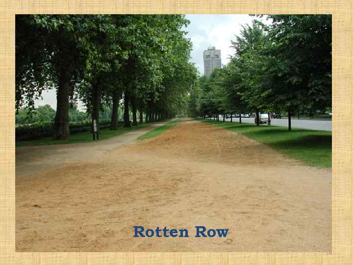 Rotten Row 76 