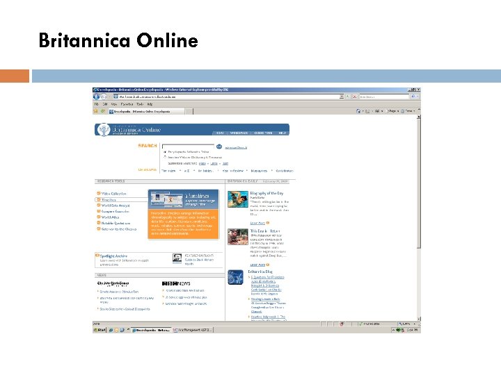 Britannica Online 