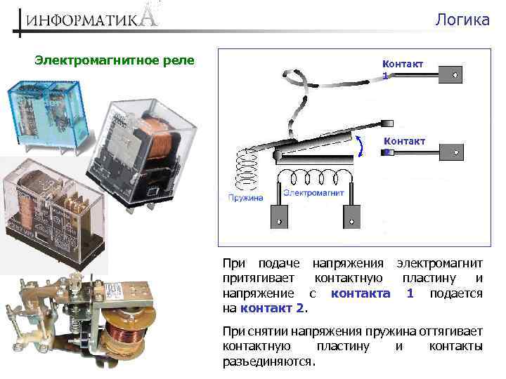 Устройство какого прибора представлено на рисунке 8 электромагнитного реле