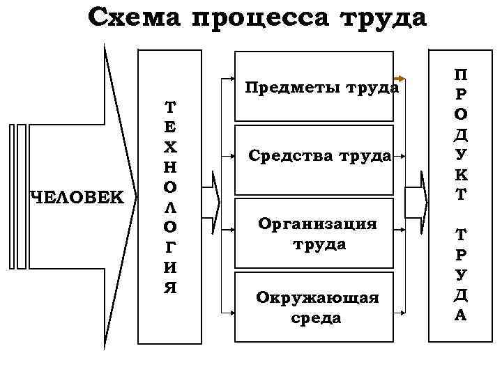 Схему организации производства когда люди и инструменты должны сами перемещаться к объекту труда