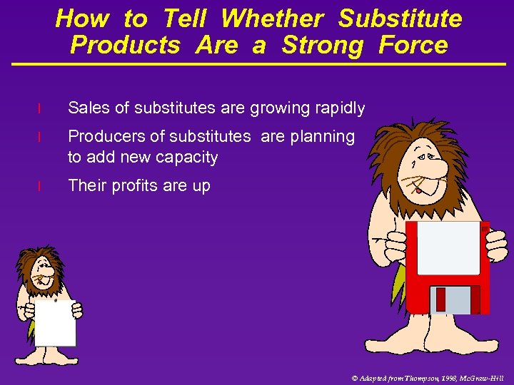 How to Tell Whether Substitute Products Are a Strong Force l Sales of substitutes