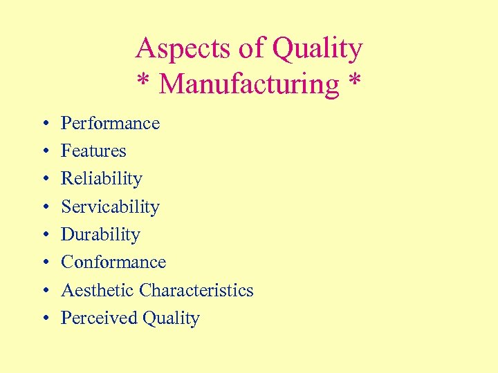 Total Quality Management A Great Concept
