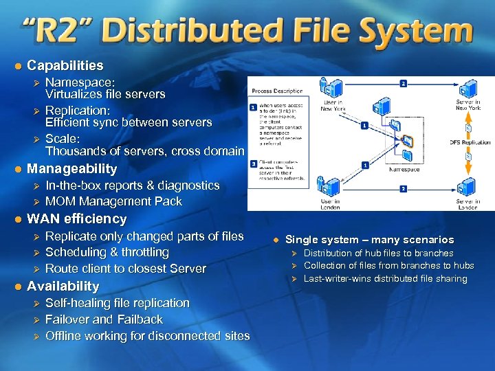 l Capabilities Ø Ø Ø l Manageability Ø Ø l In-the-box reports & diagnostics