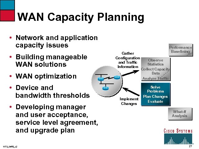 Capacity Planning For Enterprise Networks An Overview Of