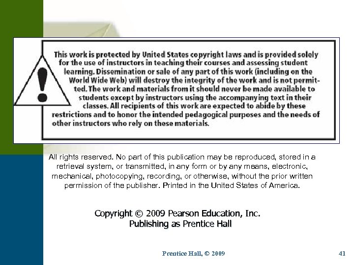 All rights reserved. No part of this publication may be reproduced, stored in a