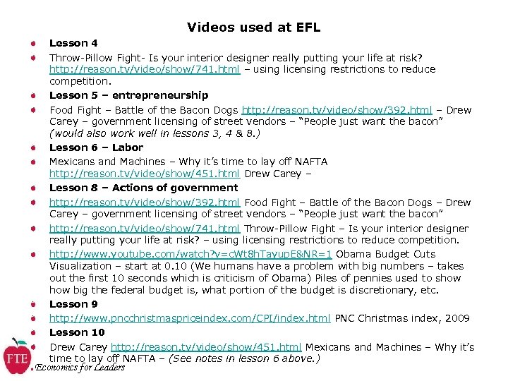 Videos used at EFL Lesson 4 Throw-Pillow Fight- Is your interior designer really putting