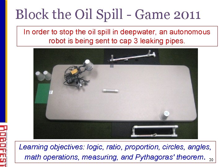 Block the Oil Spill - Game 2011 In order to stop the oil spill