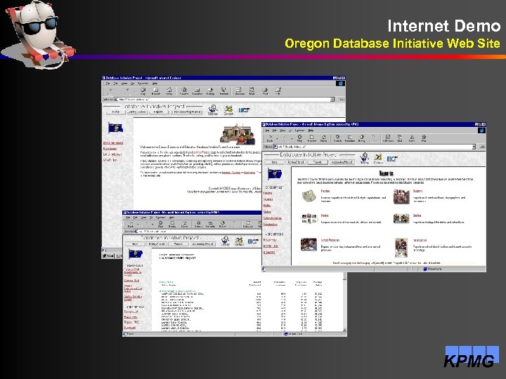 Internet Demo Oregon Database Initiative Web Site 