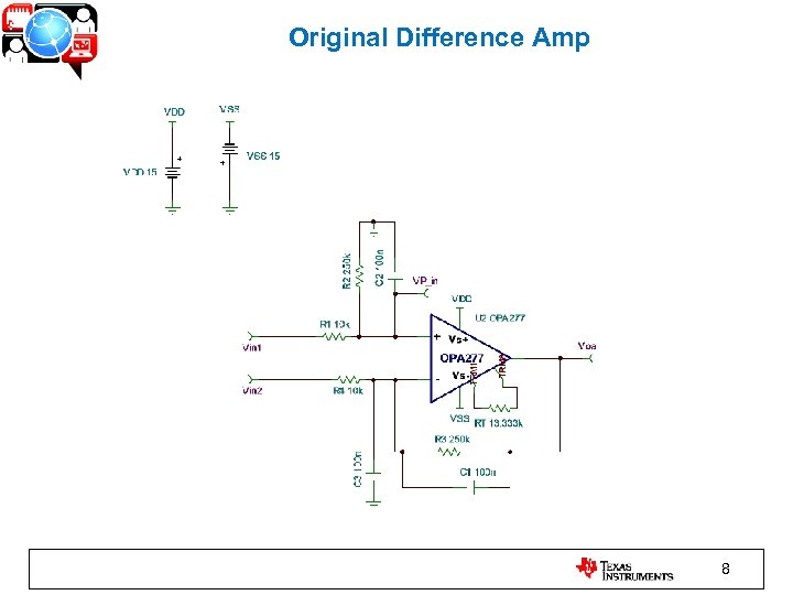 Original Difference Amp 8 