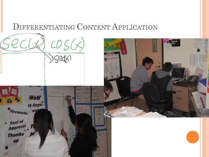 DIFFERENTIATING CONTENT APPLICATION 