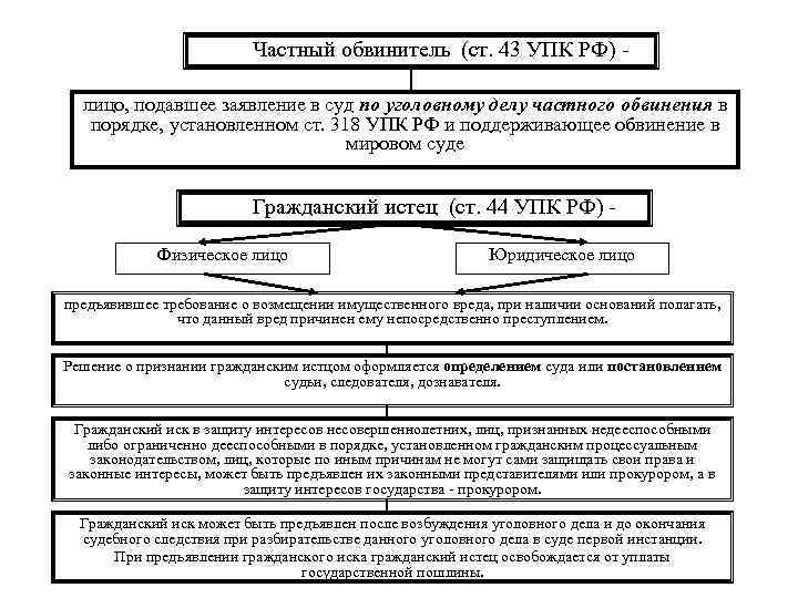 Заявление частного обвинения упк