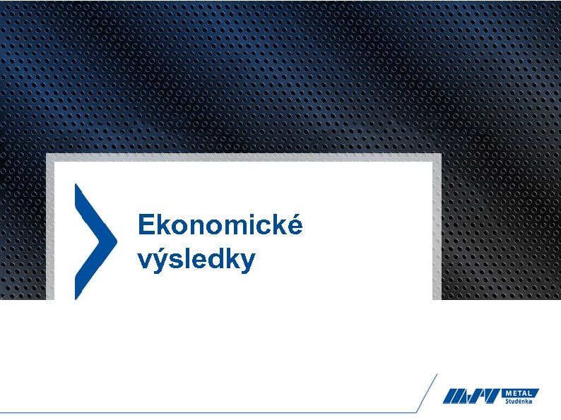 Ekonomické výsledky 