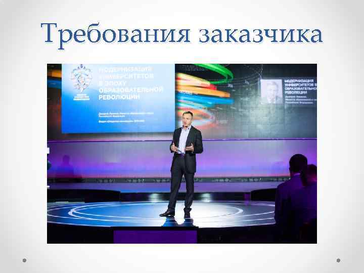 Требования заказчика 