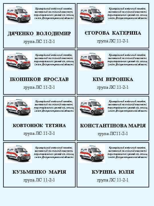 Криворізький медичний коледж, заснований на спільній власності територіальних громад сіл, селищ і міст Дніпропетровської