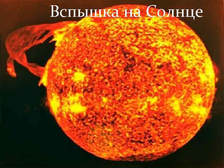 Вспышка на Солнце 