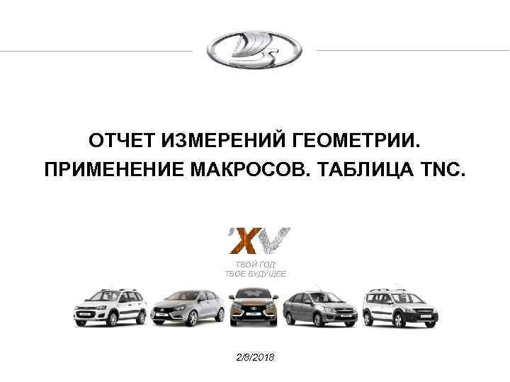 ОТЧЕТ ИЗМЕРЕНИЙ ГЕОМЕТРИИ. ПРИМЕНЕНИЕ МАКРОСОВ. ТАБЛИЦА TNC. ТВОЙ ГОД ТВОЕ БУДУЩЕЕ 2/8/2018 