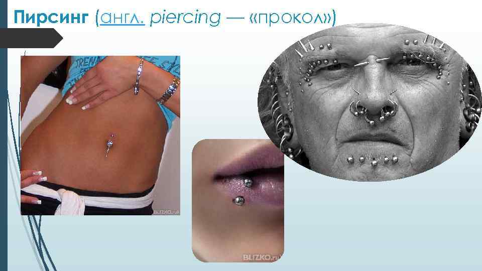 Пирсинг (англ. piercing — «прокол» ) 