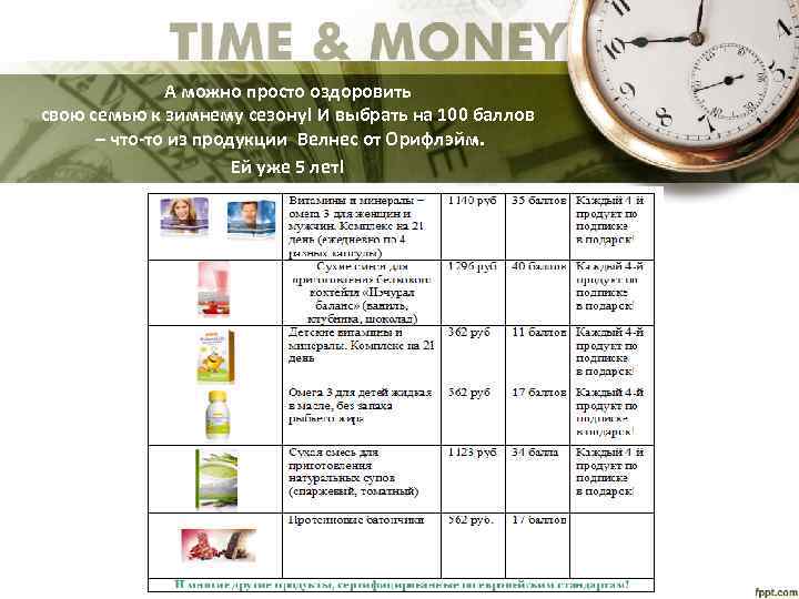 А можно просто оздоровить свою семью к зимнему сезону! И выбрать на 100 баллов