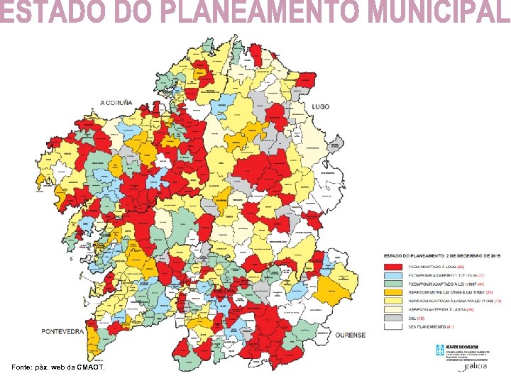 Fonte: páx. web da CMAOT. 