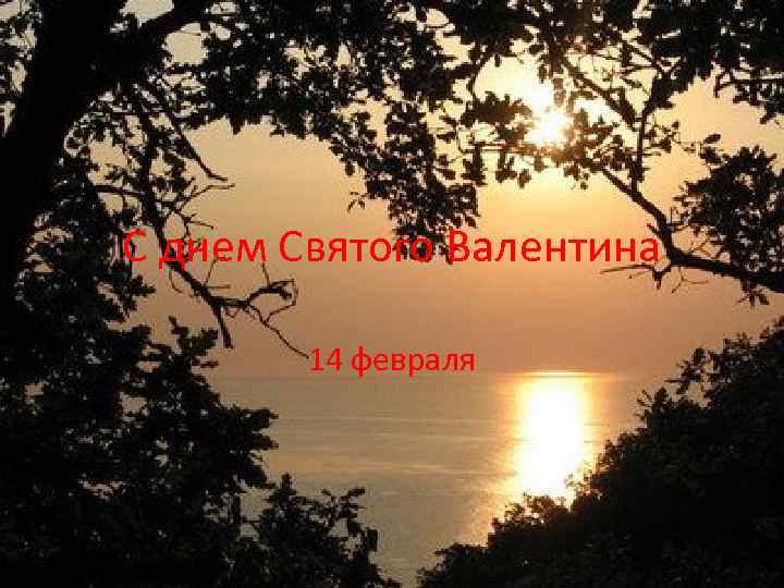 С днем Святого Валентина 14 февраля 