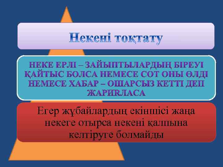 Егер жұбайлардың екіншісі жаңа некеге отырса некені қалпына келтіруге болмайды 