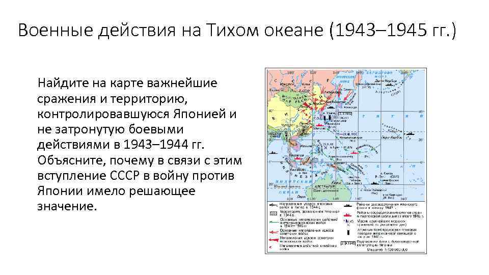 Разгром милитаристской японии кратко