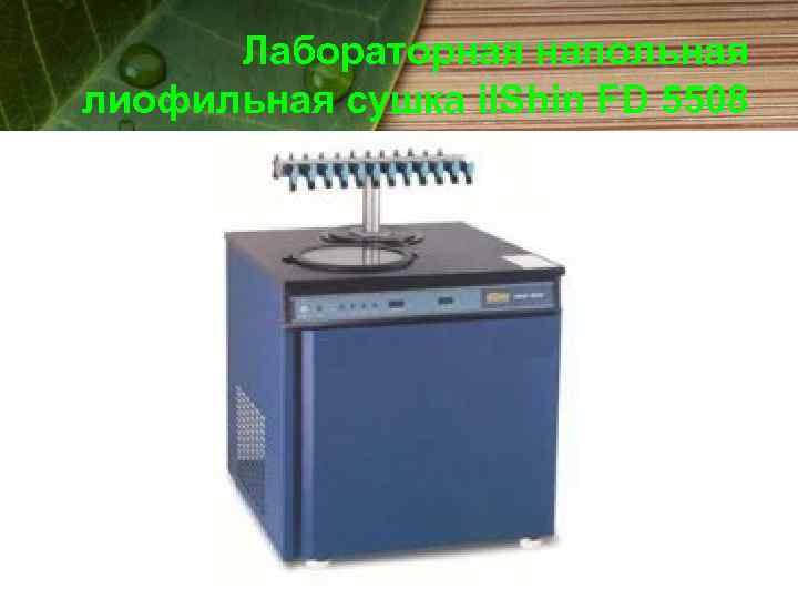 Лабораторная напольная лиофильная сушка il. Shin FD 5508 