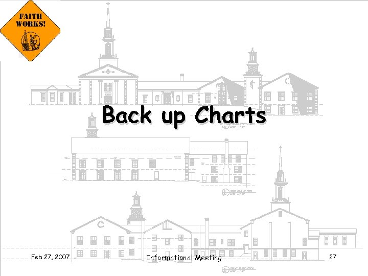 Back up Charts Feb 27, 2007 Informational Meeting 27 