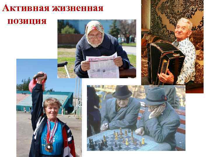 Активная жизненная позиция 