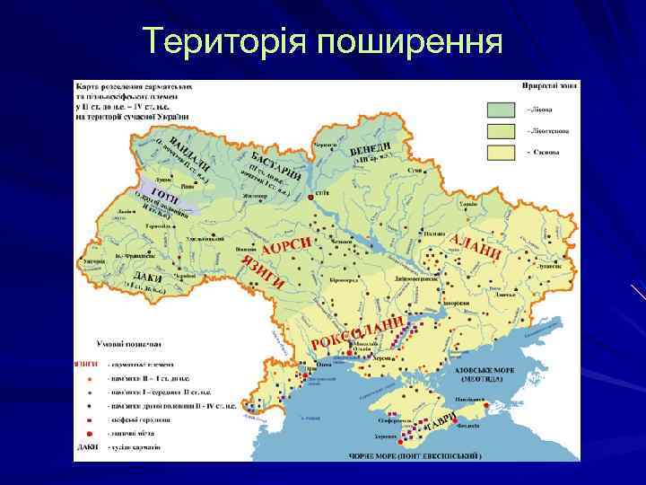 Територія поширення 