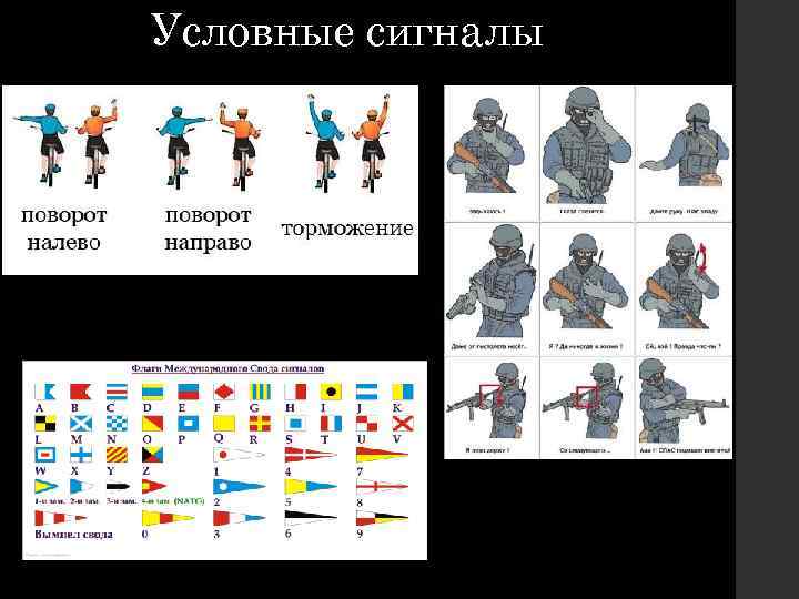 Условные сигналы 