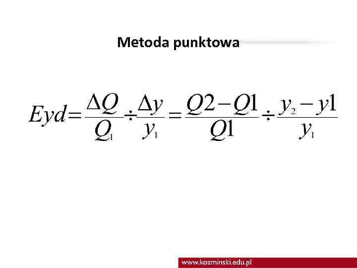 Metoda punktowa 