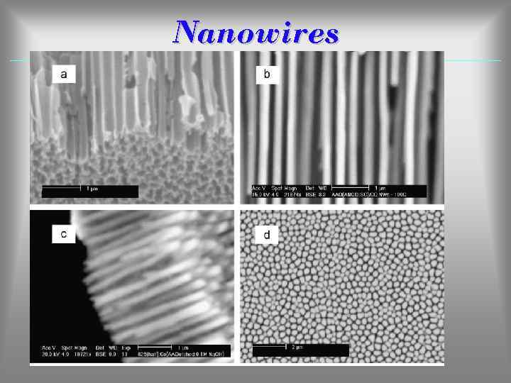 Nanowires 