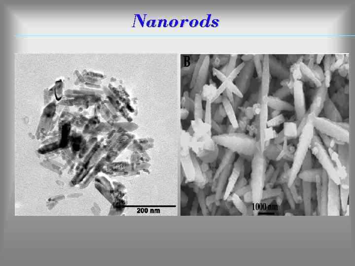 Nanorods 